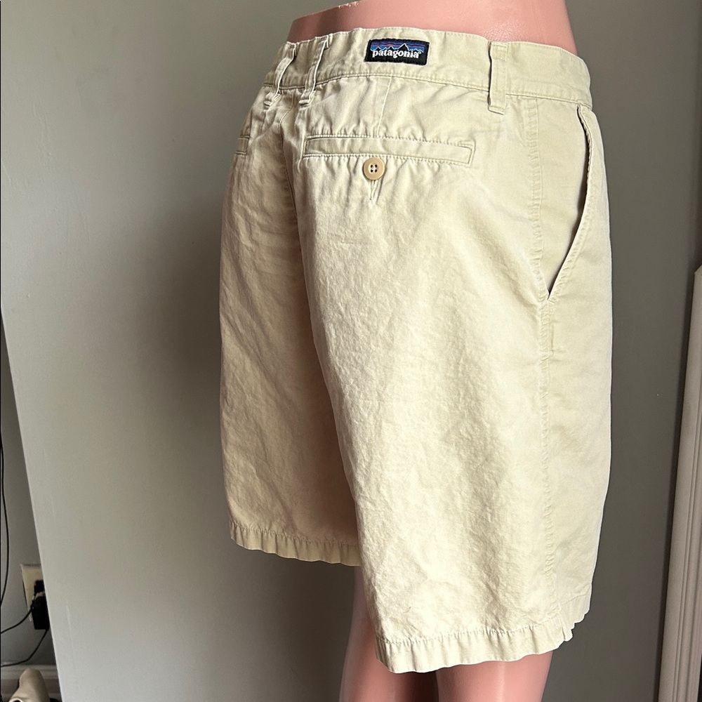 Patagonia Cream-Tan Women's Bermuda Shorts